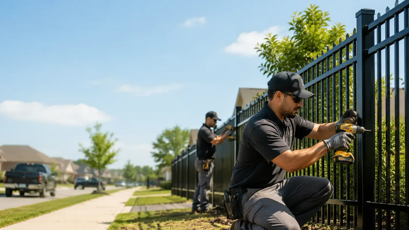 Metal Fence Installation in Branch, MI